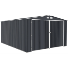  Metal Garázs 380x480 szürke - HARDMAISTER kerti tárolás