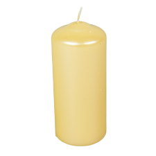  Metál henger gyertya 60x140 mm krém gyertya