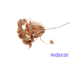  Metál kócos műnövény pick 26cm 1 - Arany dekorációs kellék