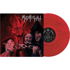 MetalBlade Midnight - No Mercy For Mayhem (Red & Black Marbled Vinyl) (Vinyl LP (nagylemez)) heavy metal