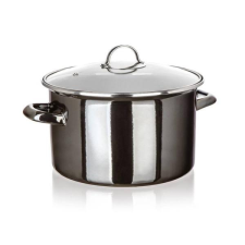  METALLIC Black zománcozott edény – 26 cm, 6 l, fedővel 13823461 edény