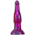 MetallicAnal Fantasy Dildo Skurix 19 x 5.5cm lila-fekete