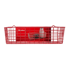 METALTEX Pandino special edition kosár, piros színben (361700-P) konyhai eszköz