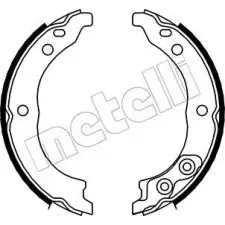 METELLI fékpofakészlet, rögzítőfék 53-0089 autóalkatrész
