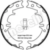 METELLI fékpofakészlet, rögzítőfék 53-0439