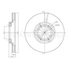 METELLI féktárcsa 23-0463 autóalkatrész
