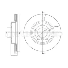 METELLI Féktárcsa METELLI 23-0515C féktárcsa