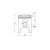 Meteor TXT300 02-22 / EVO300 11-22 / ST-R 300 11-22 (78,97 mm) C kiválasztású dugattyú Meteor Motor alkatrészek Dugattyúk és alkatrészei Dugattyúk