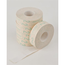  METO Árazógépszalag, 19x16 mm, METO, fehér információs címke