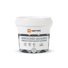 METON GROUND QUARC lábazati díszvakolat alapozó 2,5L mélyalapozó, folt-, só-, penészkezelőszer