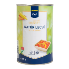  METRO Chef Natúr Lecsó 50% Paprikával 4,2 kg konzerv