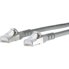 Metz Connect RJ45 Hálózati csatlakozókábel, CAT 6A S/FTP [1x RJ45 dugó - 1x RJ45 dugó] 0,5 m, szürke BTR Netcom kábel és adapter