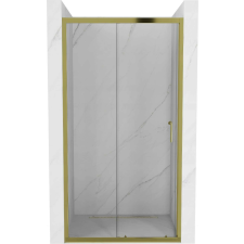 Mexen Apia Csúszó Zuhanyajtó - 110 cm, Arany kád, zuhanykabin