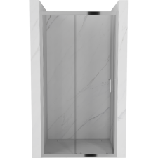 Mexen Apia tolható zuhanyajtó 105 cm, Átlátszó, Króm - 845-105-000-01-00 kád, zuhanykabin