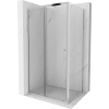 Mexen Apia tolóajtós zuhanykabin 105 x 90 cm, Átlátszó, Króm - 840-105-090-01-00