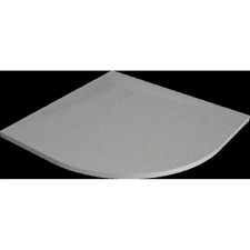 Mexen Bert félköríves zuhanyzó tálca SMC 80 x 80 cm, szürke - 4KR618080 kád, zuhanykabin