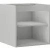Mexen Box-A mosdószekrény test 45 cm, szürke matt - 91AX1-0450-470-1-62