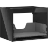 Mexen Box-A mosdószekrény test 60 cm, 1 fiók, fekete fényes - 91AX0-0600-470-1-70