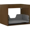 Mexen Box-A mosdószekrény váz 60 cm, 1 fiók, dió - 91AX0-0600-470-1-86