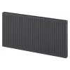 Mexen C21 fali radiátor 900 x 400 mm, oldalsó csatlakozással, 710 W, antracit - W421-090-040-66