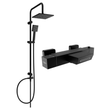 Mexen Cube Zuhanygarnitúra - Fekete fürdőkellék