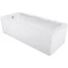 Mexen Cubik téglalap alakú kád 190 x 90 cm-es burkolattal, fehér - 55031909000X