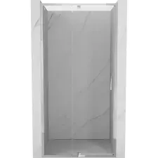 Mexen Exo nyíló zuhanyajtó 105 cm, átlátszó, króm - 819-105-000-01-00 fürdőkellék