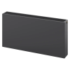 Mexen Flat CVF33 lemezradiátor 300 x 1400 mm, alsó csatlakozás, 1736 W, antracit - W633F-030-140-66