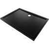 Mexen Flow téglalap alakú slim zuhanytálca 120 x 70 cm, fekete matt - 46R707012