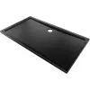 Mexen Flow téglalap alakú slim zuhanytálca 150 x 85 cm, fekete matt - 46R708515
