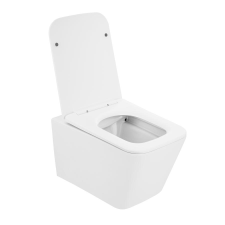 Mexen Gamma Misa szögletes WC csésze fehér, beépíthető szaniter