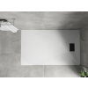 Mexen Hugo   SMC zuhanytálca  140 x 70 cm, fehér ,  takaró fekete - 42107014-B Kompozit zuhanytálca Kompozit zuhanytálca