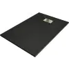 Mexen Hugo   SMC zuhanytálca  90 x 70 cm,  fekete ,  takaró arany - 42707090-G Kompozit zuhanytálca Kompozit zuhanytálca