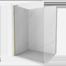 Mexen Kioto L Walk-in zuhanyfal 110 x 200 cm, átlátszó, arany - 800-110-103-50-00 fürdőkellék