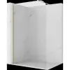 Mexen Kioto-P Walk-in zuhanyfal 140 x 200 cm, átlátszó 8 mm, arany - 800-140-101-50-00-P