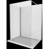 Mexen Kioto Walk-in zuhanyfal 100 x 70 cm, átlátszó, gun metal - 800-100-212-95-00-070