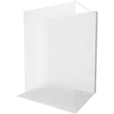 Mexen Kioto Walk-In Zuhanyfal - 100x200 cm, 8 mm Szatén Üveg kád, zuhanykabin