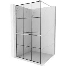 Mexen Kioto+ Walk-in Zuhanyfal - 100x200 cm - 8 mm Üveg kád, zuhanykabin