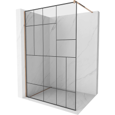 Mexen Kiotó Walk-in Zuhanyfal - 110x200 cm kád, zuhanykabin