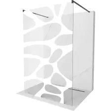 Mexen Kioto Walk-in Zuhanyfal - 110x200 cm, 8 mm Üveg kád, zuhanykabin