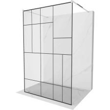Mexen Kioto Walk-In Zuhanyfal - 110x200 cm - 8 mm Üveg kád, zuhanykabin