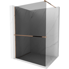 Mexen Kioto+ Walk-In Zuhanyfal - 120x200 cm - 8 mm Biztonsági Üveg kád, zuhanykabin