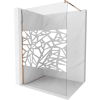 Mexen Kiotó Walk-in Zuhanyfal - 130x200 cm - 8 mm Üveg