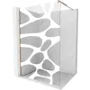 Mexen Kioto Walk-in Zuhanyfal - 130x200 cm - 8 mm Üveg