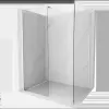 Mexen Kioto Walk-in zuhanyfal 160 x 90 cm, átlátszó, fehér - 800-160-202-20-00-090