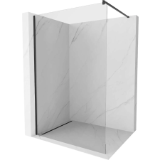 Mexen Kioto Walk-in Zuhanyfal - 70x200 cm - Fekete kád, zuhanykabin