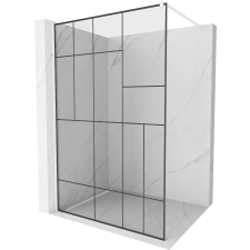 Mexen Kiotó Walk-in Zuhanyfal - 80x200 cm - 8 mm Üveg kád, zuhanykabin