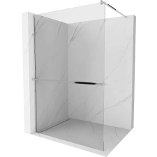 Mexen Kioto+ Walk-in Zuhanyfal - 90x200 cm - 8 mm Üveg kád, zuhanykabin