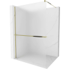 Mexen Kioto+ Walk-In Zuhanyfal - 90x200 cm - Arany