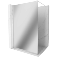 Mexen Kioto Walk-In Zuhanyfal - Tükörüveg - 80x200 cm kád, zuhanykabin